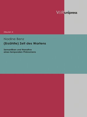 cover image of (Erzählte) Zeit des Wartens